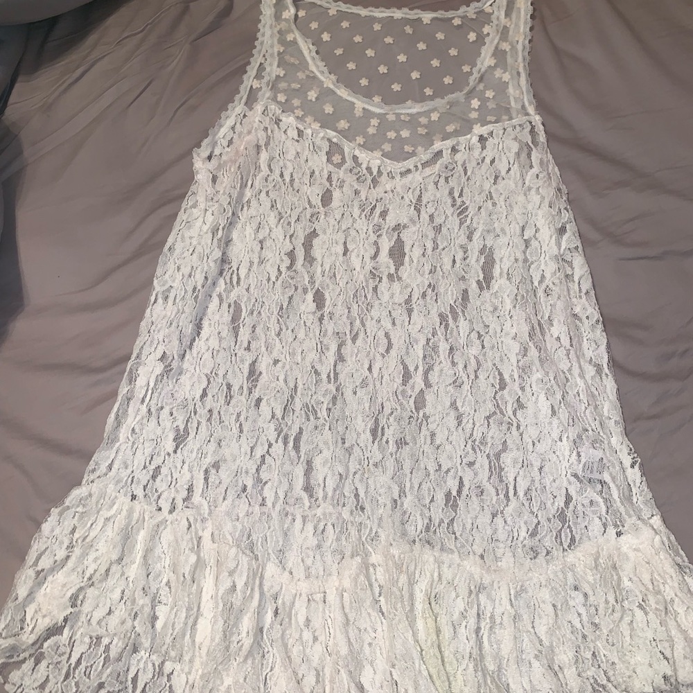 See-through cover tank top